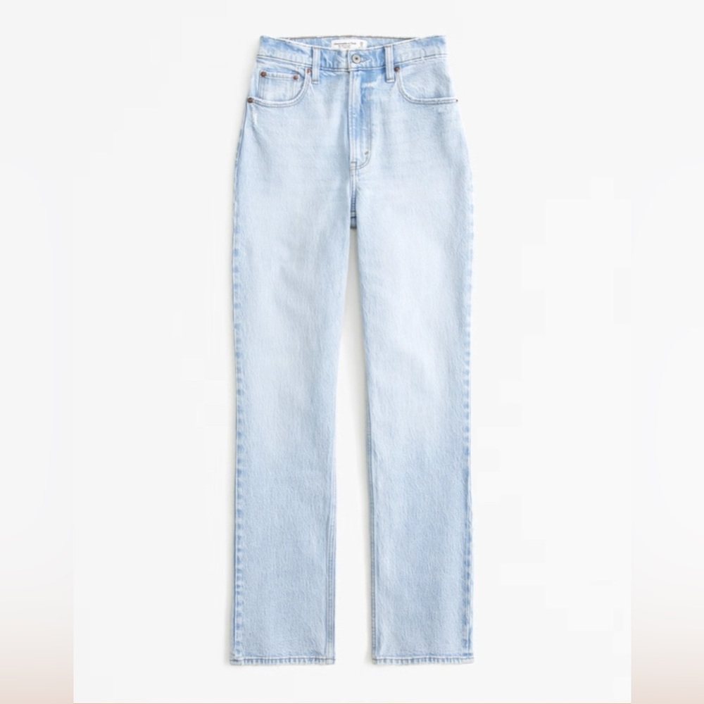 Abercrombie & Fitch Ultra High Rise 90s Straight Jean